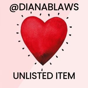 @DianaBLaws Unlisted Item